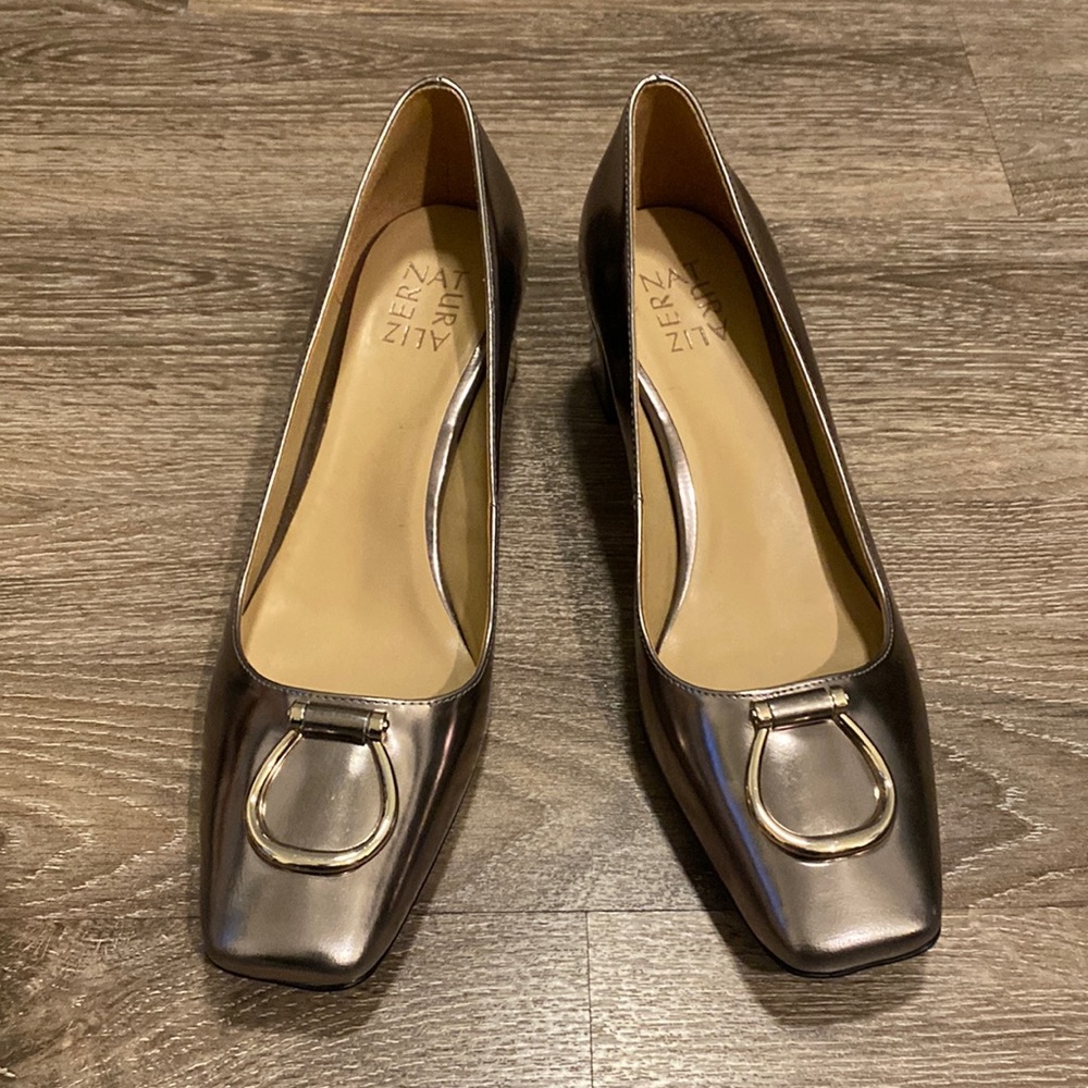 Naturalizer Kalissa Pewter Heels